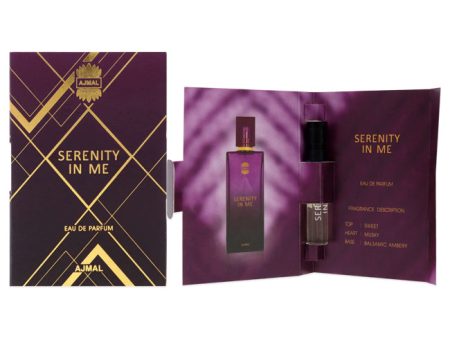 Ajmal Serenity In Me by Ajmal for Unisex - 0.05 oz EDP Spray Vial (Mini) Sale