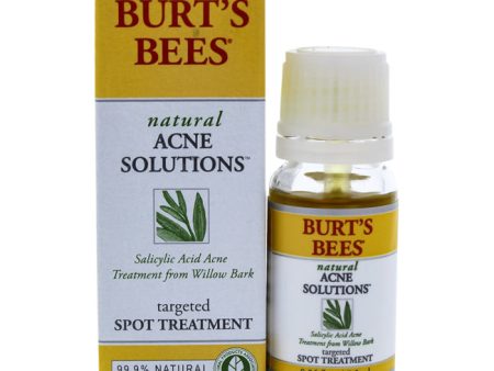 Burts Bees Natural Acne Solutions Targeted Spot Treatment by Burts Bees for Unisex - 0.26 oz Treatment Supply