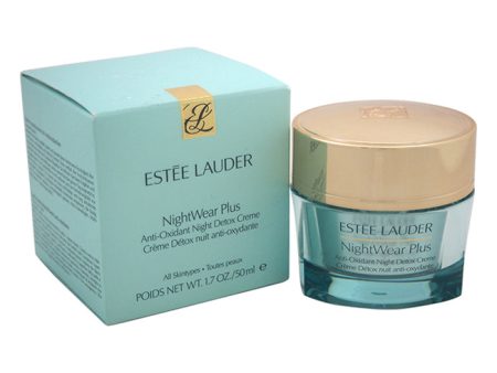 Estee Lauder NightWear Plus Anti-Oxidant Night Detox Creme - All Skin Types by Estee Lauder for Women - 1.7 oz Cream Cheap