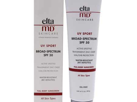 EltaMD UV Sport Broad-Spectrum SPF 50 by EltaMD for Unisex - 3 oz Sunscreen Online Hot Sale