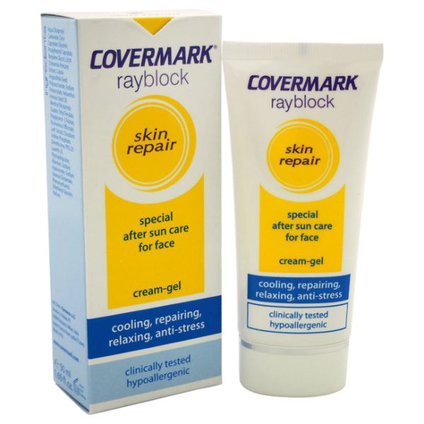 Covermark Ray Block Skin Repair Special After Sun Care For Face Cream Gel by Covermark for Unisex - 1.69 oz Cream & Gel For Sale