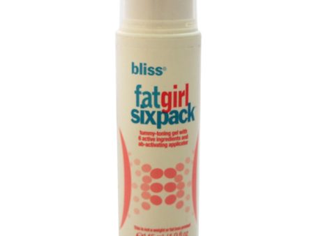 Bliss Fat Girl Six Pack Tummy-Toning Gel by Bliss for Women - 4.9 oz Gel Online Sale