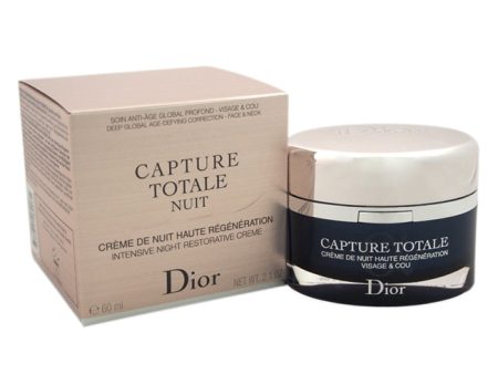 Christian Dior Capture Totale Intensive Night Restorative Creme by Christian Dior for Women - 2.02 oz Cream Hot on Sale