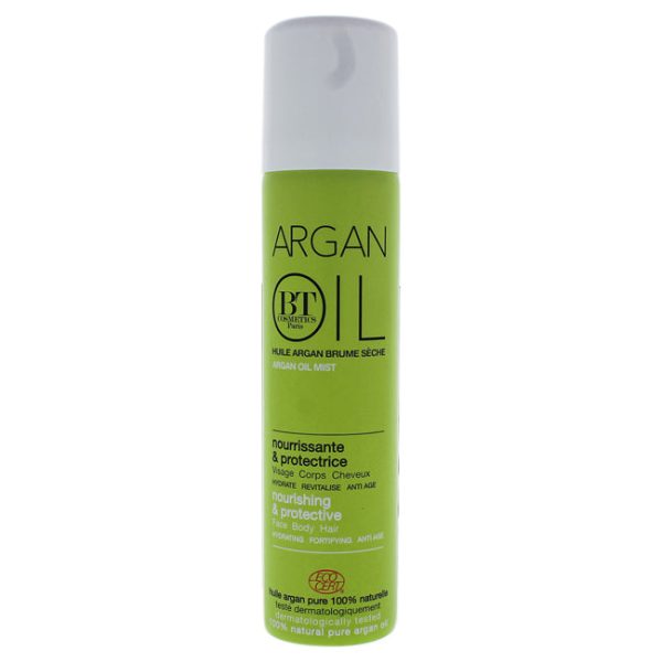 BT Cosmetics Argan Oil Mist Spray by BT Cosmetics for Unisex - 2.5 oz Body Spray Hot on Sale