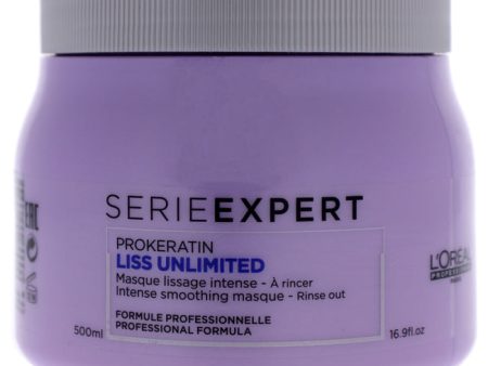 LOreal Professional Serie Expert Prokeratin Liss Unlimited Mask by LOreal Professional for Unisex - 16.9 oz Mask on Sale