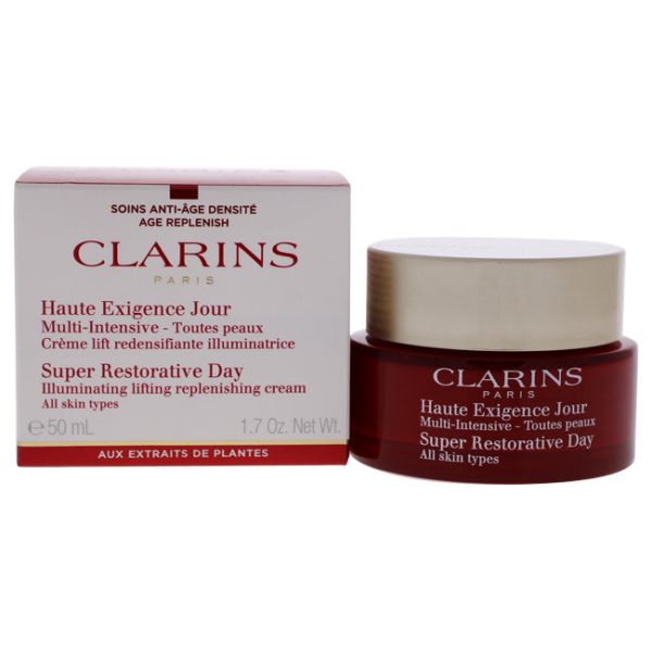 Clarins Super Restorative Day Cream by Clarins for Unisex - 1.7 oz Cream Fashion