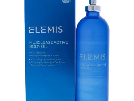 Elemis Musclease Active Body Oil by Elemis for Unisex - 3.4 oz Body Oil Hot on Sale