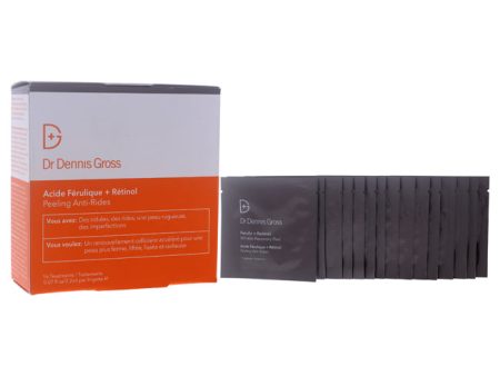 Dr. Dennis Gross Ferulic Plus Retinol Wrinkle Recovery Peel by Dr. Dennis Gross for Unisex - 16 Pc Treatment Online Sale