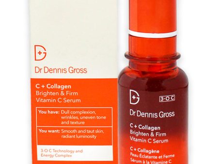 Dr. Dennis Gross C Plus Collagen Brighten and Firm Vitamin C Serum by Dr. Dennis Gross for Women - 1 oz Serum For Cheap