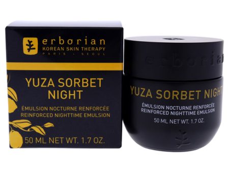 Erborian Yuza Sorbet Night Emulsion by Erborian for Women - 1.7 oz Emulsion Fashion