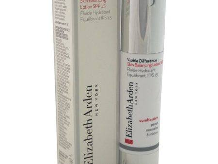 Elizabeth Arden Visible Difference Skin Balancing Lotion SPF 15 - Combination by Elizabeth Arden for Women - 1.65 oz Lotion Online Sale