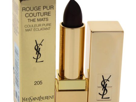 Yves Saint Laurent Rouge Pur Couture The Mats - 205 Prune Virgin by Yves Saint Laurent for Women - 0.13 oz Lipstick on Sale