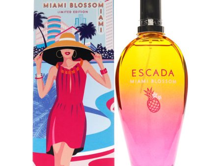 Escada Miami Blossom by Escada for Women - 3.3 oz EDT Spray (Limited Edition) Discount