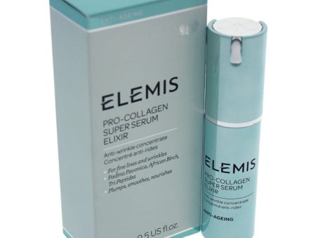 Elemis Pro Collagen Super Serum Elixir by Elemis for Women - 0.5 oz Serum Online now