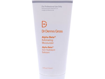 Dr. Dennis Gross Alpha Beta Exfoliating Moisturizer by Dr. Dennis Gross for Unisex - 6 oz Moisturizer Sale