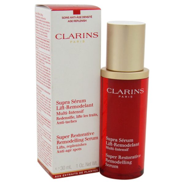 Clarins Super Restorative Remodelling Serum by Clarins for Unisex - 1 oz Serum For Discount