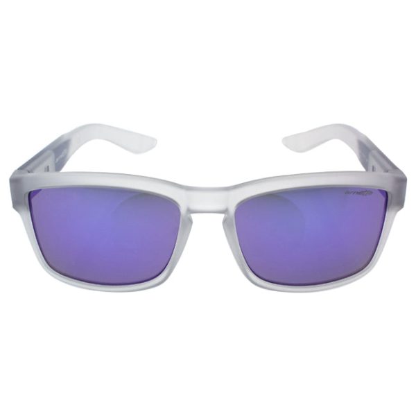 Arnette Arnette AN 4220 2348 4V Turf - Matte Traslucent Clear Violet by Arnette for Unisex - 57-17-140 mm Sunglasses Online Hot Sale