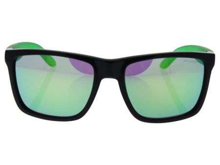 Arnette Arnette AN 4177 2245 3R Witch Doctor - Black Green by Arnette for Men - 59-19-135 mm Sunglasses For Sale