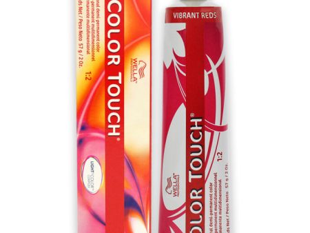 Wella Color Touch Demi-Permanent Color - 7 43 Medium Blond-Red Gold by Wella for Unisex - 2 oz Hair Color Online now