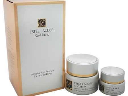 Estee Lauder Re-Nutriv Intensive Age-Renewal for Face and Eyes by Estee Lauder for Women - 2 Pc Set 1.7oz Re-Nutriv Intensive Age-Renewal Creme, 0.5oz Re-Nutriv Intensive Age-Renewal Eye Creme Fashion