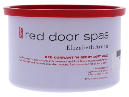 Elizabeth Arden Red Door Spa Red Currant Soft Wax - Berry by Elizabeth Arden for Women - 14 oz Wax Online now