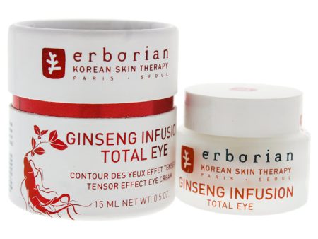 Erborian Ginseng Infusion Total Eye Cream by Erborian for Women - 0.5 oz Cream Hot on Sale