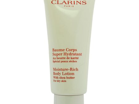 Clarins Moisture-Rich Body Lotion With Shea Butter by Clarins for Unisex - 7 oz Body Lotion (Unboxed) Online Hot Sale