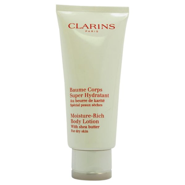 Clarins Moisture-Rich Body Lotion With Shea Butter by Clarins for Unisex - 7 oz Body Lotion (Unboxed) Online Hot Sale