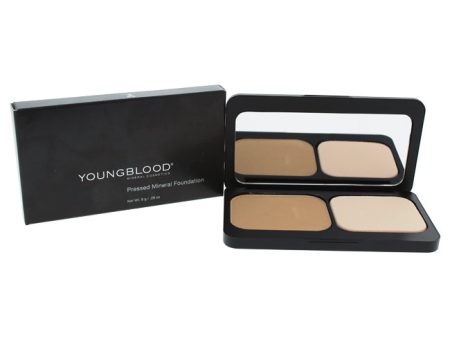 Youngblood Pressed Mineral Foundation - Toffee by Youngblood for Women - 0.28 oz Foundation Hot on Sale