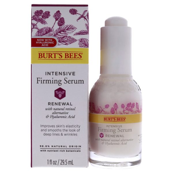 Burts Bees Renewal Intensive Firming Serum by Burts Bees for Women - 1 oz Serum Online Sale