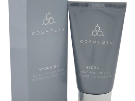 CosMedix Hydrate Plus Moisturizing Sunscreen SPF 17 by CosMedix for Unisex - 2 oz Sunscreen Sale