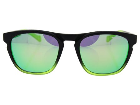 Arnette Arnette AN 4203 2255 1I Groove-Fuzzy Black Taslucent Lime DarkGreyGreenPolarized by Arnette for Men - 55-20-135 mm Sunglasses Cheap