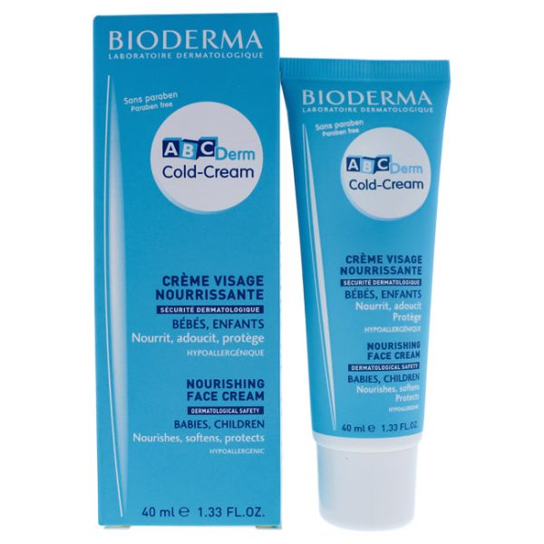 Bioderma ABCDerm Cold Cream by Bioderma for Unisex - 1.33 oz Cream Hot on Sale