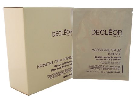 Decleor Harmonie Calm Intense Soothing Powder Mask For Sensitive and Reactive Skin by Decleor for Unisex - 5 x 1.05 oz Mask (Salon Size) Supply