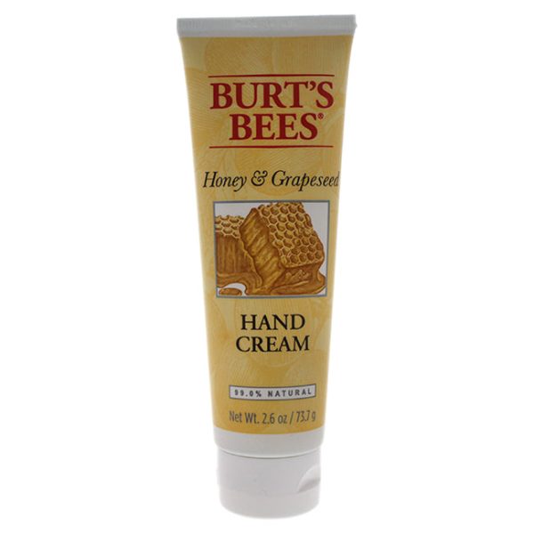 Burts Bees Honey and Grapeseed Hand Cream by Burts Bees for Unisex - 2.6 oz Cream For Discount