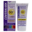 Covermark Rayblock Face Plus Tinted Cream 2-in-1 Waterproof SPF50-Normal Skin-Light Beige by Covermark for Women - 1.69 oz Sunscreen on Sale