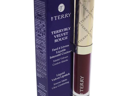 By Terry Terrybly Velvet Rouge Liquid Velvet Lipstick - 4 Bohemian Plum by By Terry for Women - 0.067 oz Lipstick Fashion