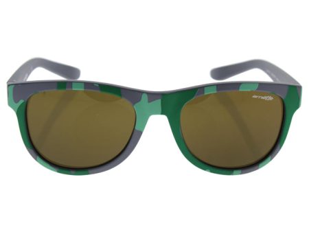 Arnette Arnette AN 4222 2351 87 Class Act - Green Gray Brown by Arnette for Unisex - 54-20-140 mm Sunglasses Discount