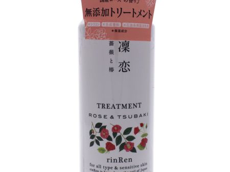 RinRen Rose and Tsubaki Treatment by RinRen for Unisex - 17.5 oz Treatment on Sale