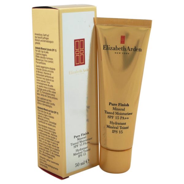 Elizabeth Arden Pure Finish Mineral Tinted Moisturizer SPF 15 - # 02 Light by Elizabeth Arden for Women - 1.7 oz Moisturizer Online