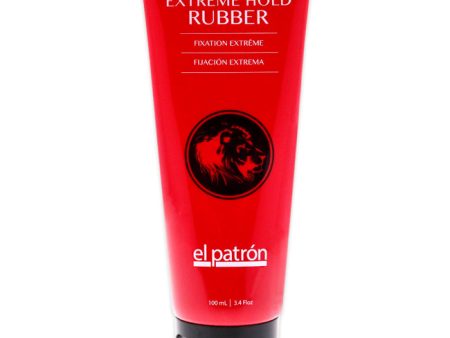 Talyoni LLC Extreme Hold Rubber by Talyoni LLC for Men - 3.4 oz Gel Online Hot Sale