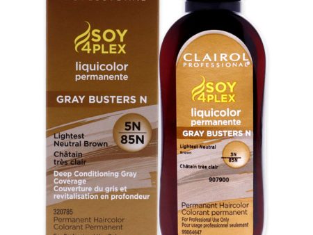 Clairol Professional Liquicolor Permanent Hair Color - 85N Lightest Neutral Brown by Clairol for Unisex - 2 oz Hair Color Online Hot Sale