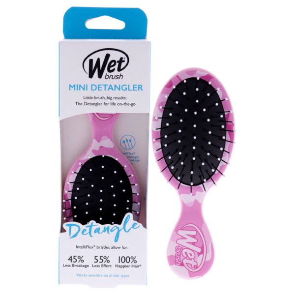 Wet Brush Camouflage Squirt Detangling Mini Brush by Wet Brush for Unisex - 1 Pc Hair Brush Hot on Sale