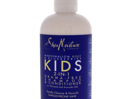 Shea Moisture Marshmallow Root and Blueberries Kids 2-In-1 Shampoo and Conditioner by Shea Moisture for Kids - 8 oz Shampoo and Conditioner Sale