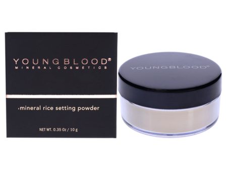 Youngblood Mineral Rice Setting Powder - Light by Youngblood for Women - 0.35 oz Powder For Cheap