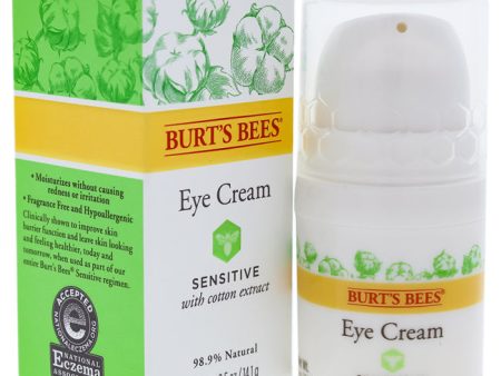 Burts Bees Sensitive Eye Cream by Burts Bees for Unisex - 0.5 oz Cream For Sale